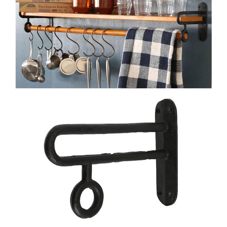 ダルトン　アイアンベルトブラケット　（ホール付きタイプ）　■　アメリカン雑貨　アメリカ雑貨 | DULTON