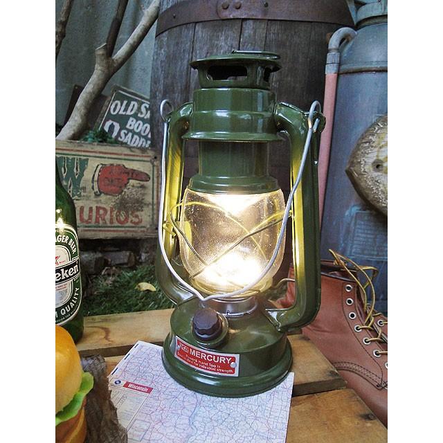 マーキュリー　LEDランタン　（カーキグリーン）　アメリカ雑貨　アメリカン雑貨 | 