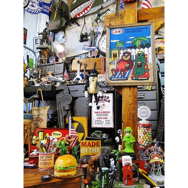 ポスターフレーム　（A&W/グレートルートビアー）　ポスター＆木製フレームのセット ■ アメリカン雑貨 アメリカ雑貨 |  | 06