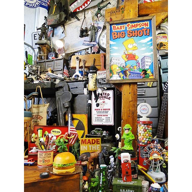 ポスターフレーム （シンプソンズ/ビッグショット） ポスター＆木製