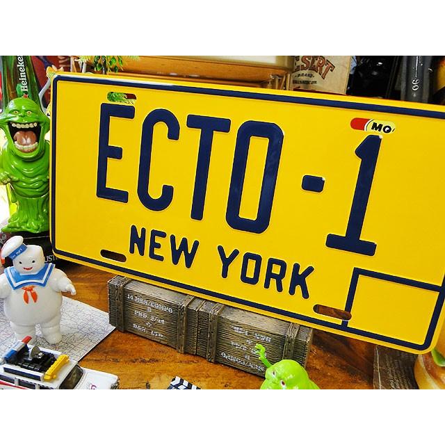 映画　ゴーストバスターズ　ECTO-1　ライセンスプレート　アメリカ雑貨　アメリカン雑貨 |  | 01