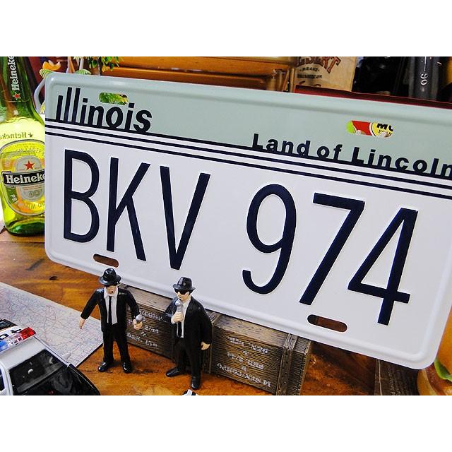 映画　ブルースブラザーズ　ポリスカー　ライセンスプレート　アメリカ雑貨　アメリカン雑貨 |  | 01