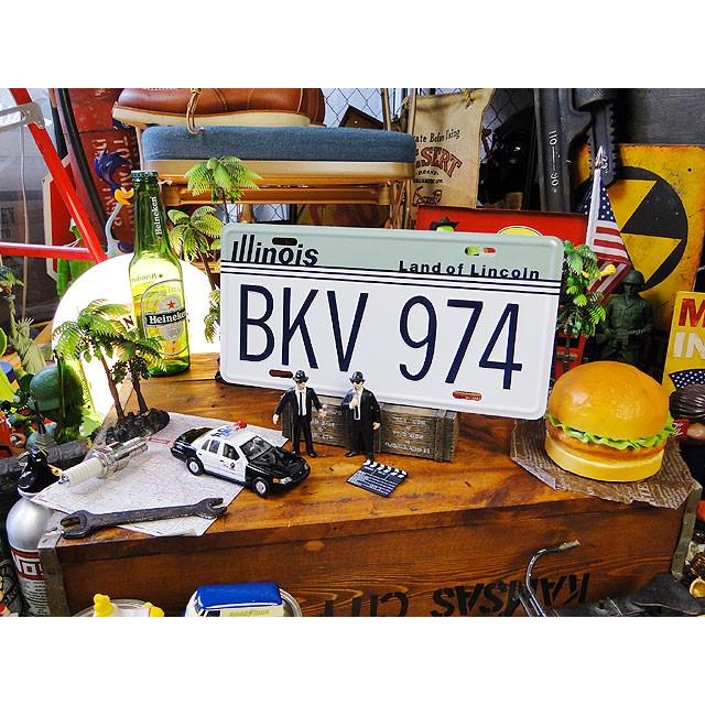 映画　ブルースブラザーズ　ポリスカー　ライセンスプレート　アメリカ雑貨　アメリカン雑貨 |  | 03