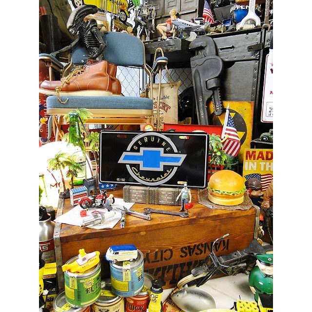 シボレー　ボウタイエンブレム　ライセンスプレート　（ブラック）　アメリカ雑貨　アメリカン雑貨 |  | 03