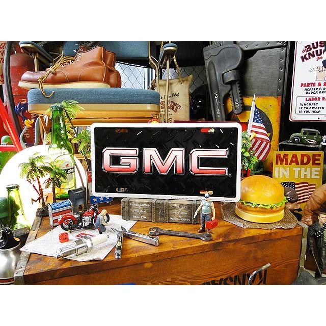 GMC　ライセンスプレート　（黒鉄板タイプ）　アメリカン雑貨 アメリカ雑貨 |  | 02