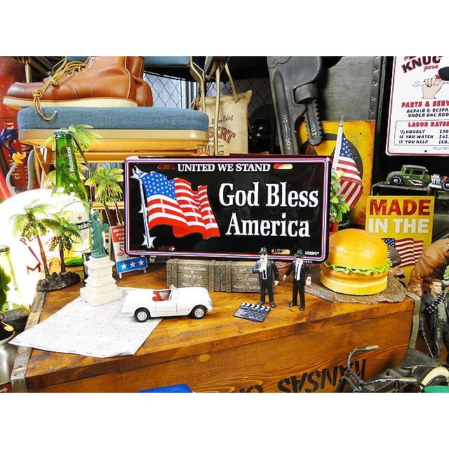 ゴッド・ブレス・アメリカ　ライセンスプレート　■ アメリカン雑貨 アメリカ雑貨 |  | 02