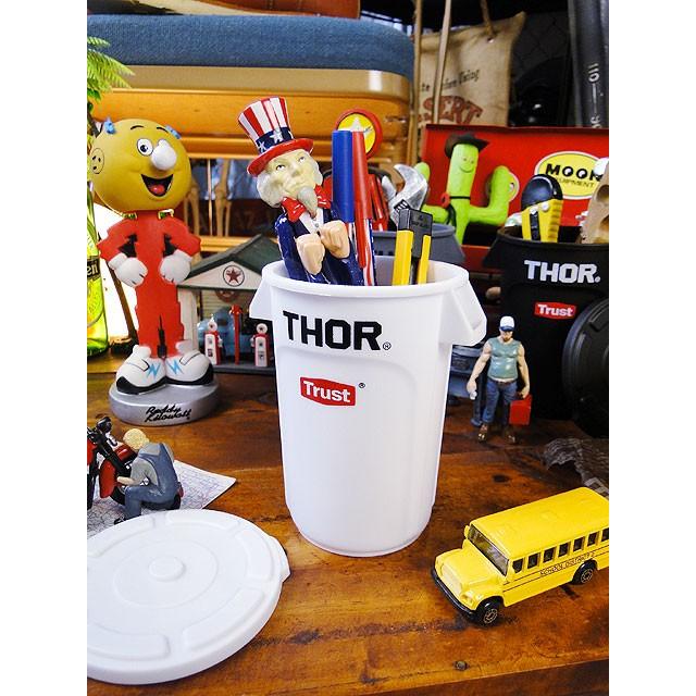 トラスト　ソーラウンドコンテナ　ミニ（フタ付き）　THOR（ホワイト）　アメリカ雑貨 アメリカン雑貨 爆買 |  | 03