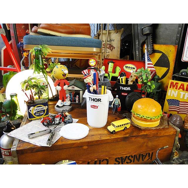 トラスト　ソーラウンドコンテナ　ミニ（フタ付き）　THOR（ホワイト）　アメリカ雑貨 アメリカン雑貨 爆買 |  | 05