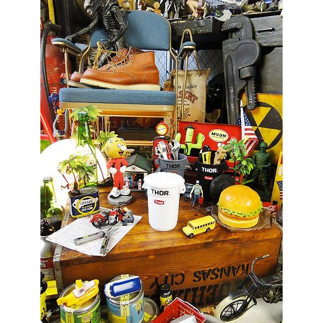 トラスト　ソーラウンドコンテナ　ミニ（フタ付き）　THOR（ホワイト）　アメリカ雑貨 アメリカン雑貨 爆買 |  | 06