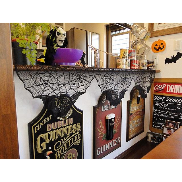 【即納】【在庫あり】ハロウィン　レースドレープ　（ブラック）　■　パーティー　飾り　アメリカ雑貨　店舗装飾　ハロウィン　飾り |  | 02