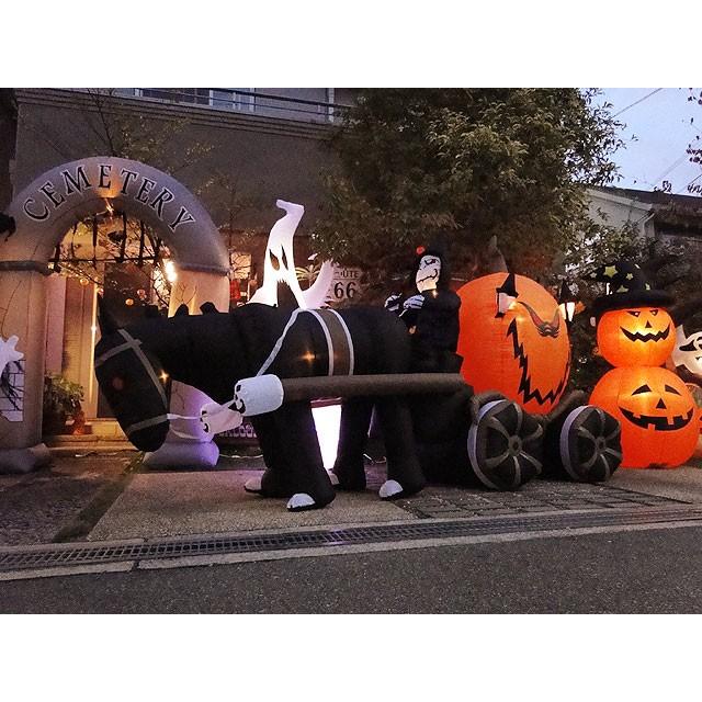 超ド級のメガサイズ ハロウィン ゴーストキャリッジ　エアーディスプレイ アメリカ雑貨 パーティー 飾り ハロウィン 飾り |  | 13