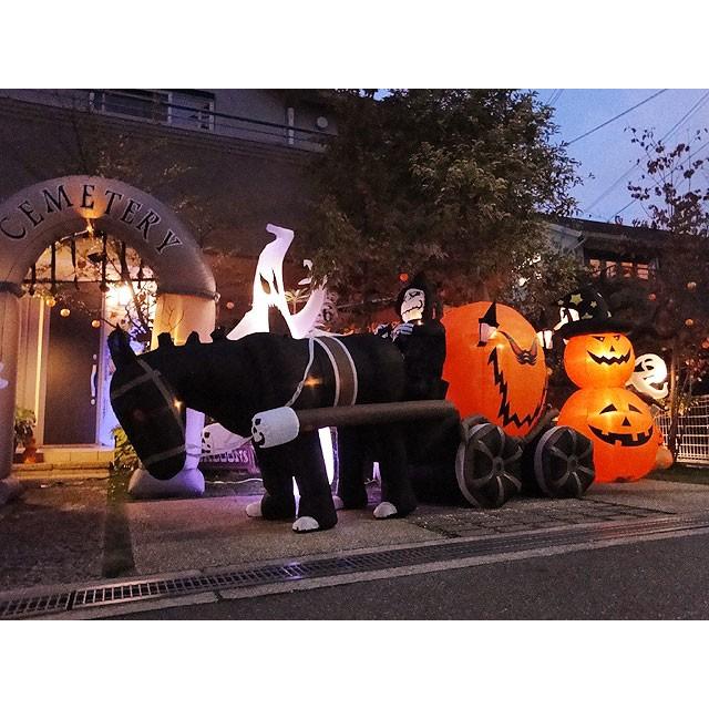 超ド級のメガサイズ ハロウィン ゴーストキャリッジ　エアーディスプレイ アメリカ雑貨 パーティー 飾り ハロウィン 飾り |  | 17