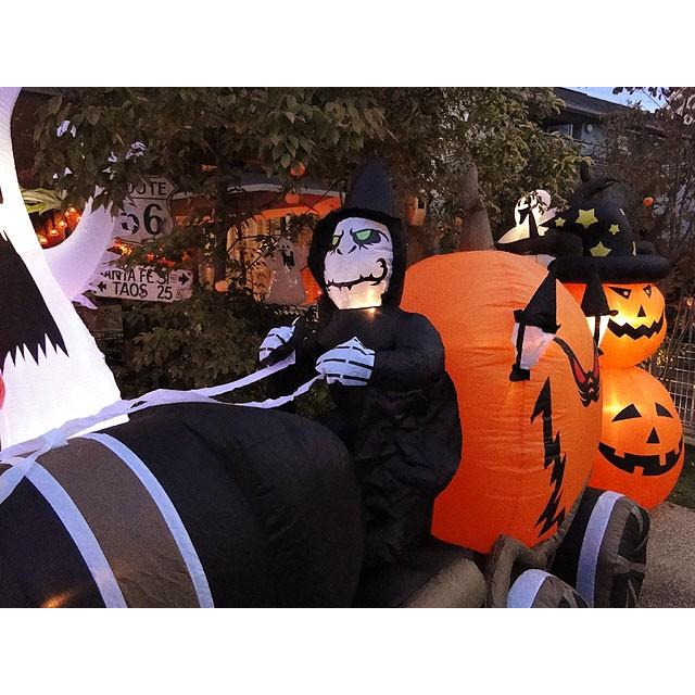 超ド級のメガサイズ ハロウィン ゴーストキャリッジ　エアーディスプレイ アメリカ雑貨 パーティー 飾り ハロウィン 飾り |  | 04