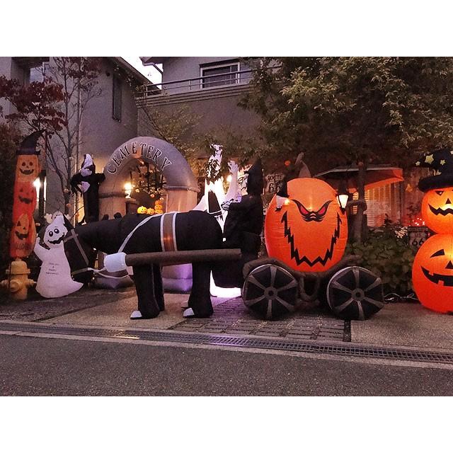 超ド級のメガサイズ ハロウィン ゴーストキャリッジ　エアーディスプレイ アメリカ雑貨 パーティー 飾り ハロウィン 飾り |  | 06