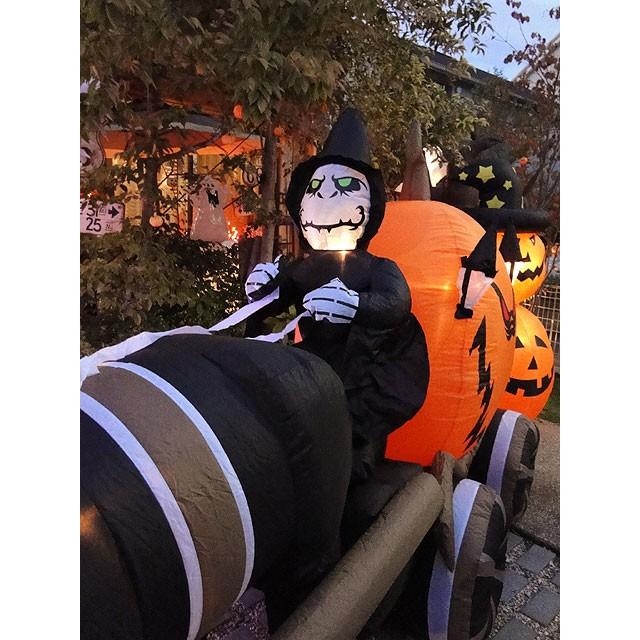 超ド級のメガサイズ ハロウィン ゴーストキャリッジ　エアーディスプレイ アメリカ雑貨 パーティー 飾り ハロウィン 飾り |  | 09