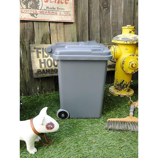 DULTON（ダルトン） プラスチックトラッシュカン 18Lサイズ （グレー