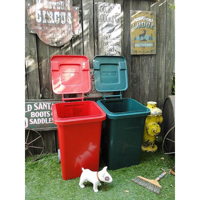 ダルトン　プラスチックトラッシュカン　45Lサイズ　（グリーン）　■　アメリカン雑貨　アメリカ雑貨 ゴミ箱　DULTON | DULTON | 06