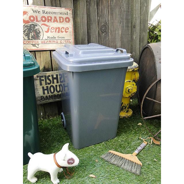 DULTON（ダルトン） プラスチックトラッシュカン 45Lサイズ （グレー 
