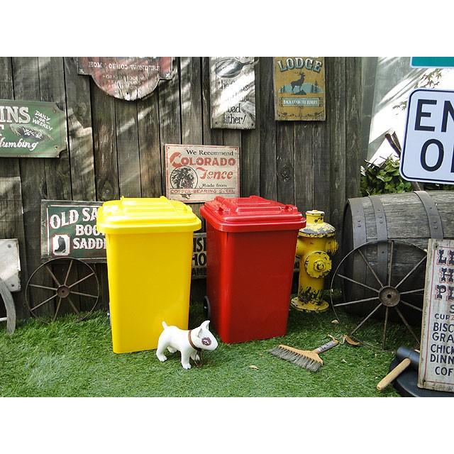 ダルトン　プラスチックトラッシュカン　45Lサイズ　（レッド）　■　アメリカン雑貨　アメリカ雑貨 ゴミ箱 DULTON | DULTON | 09