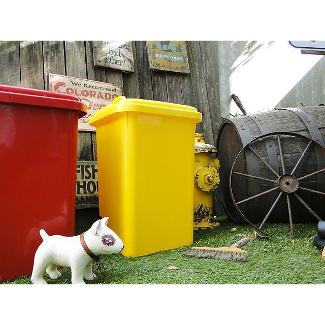 ダルトン　プラスチックトラッシュカン　45Lサイズ　（イエロー）　■　アメリカン雑貨　アメリカ雑貨 ゴミ箱 DULTON | DULTON | 05