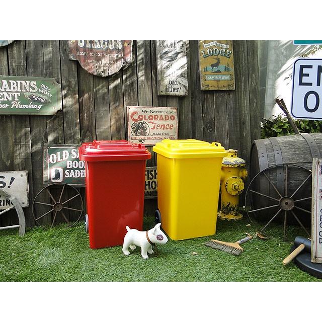 ダルトン　プラスチックトラッシュカン　45Lサイズ　（イエロー）　■　アメリカン雑貨　アメリカ雑貨 ゴミ箱 DULTON | DULTON | 09