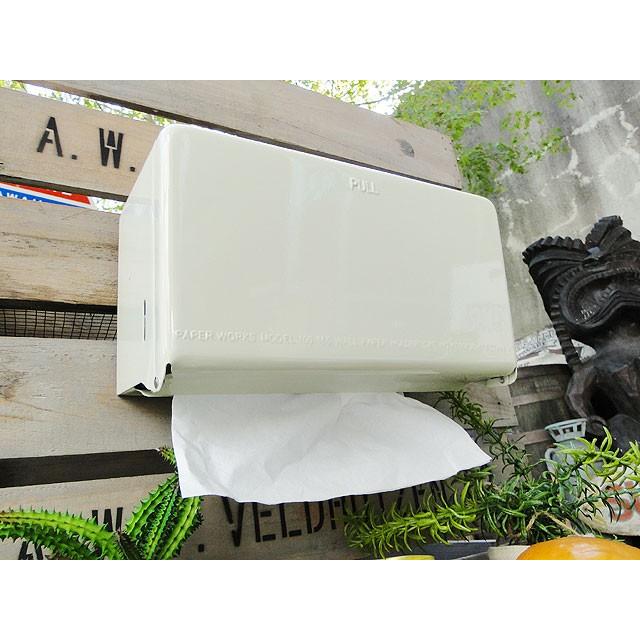 ダルトン　ティッシュディスペンサー　（アイボリー）　■　アメリカ雑貨　アメリカン雑貨　DULTON　ティッシュケース　ティッシュボックス | DULTON