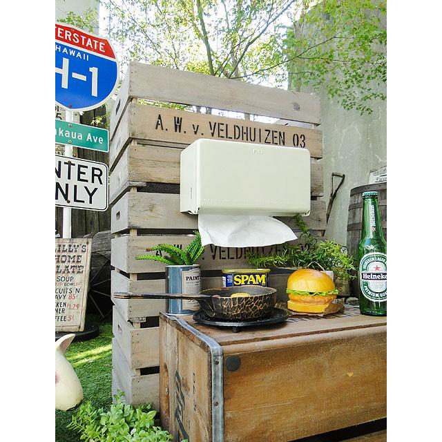 ダルトン　ティッシュディスペンサー　（アイボリー）　■　アメリカ雑貨　アメリカン雑貨　DULTON　ティッシュケース　ティッシュボックス | DULTON | 10