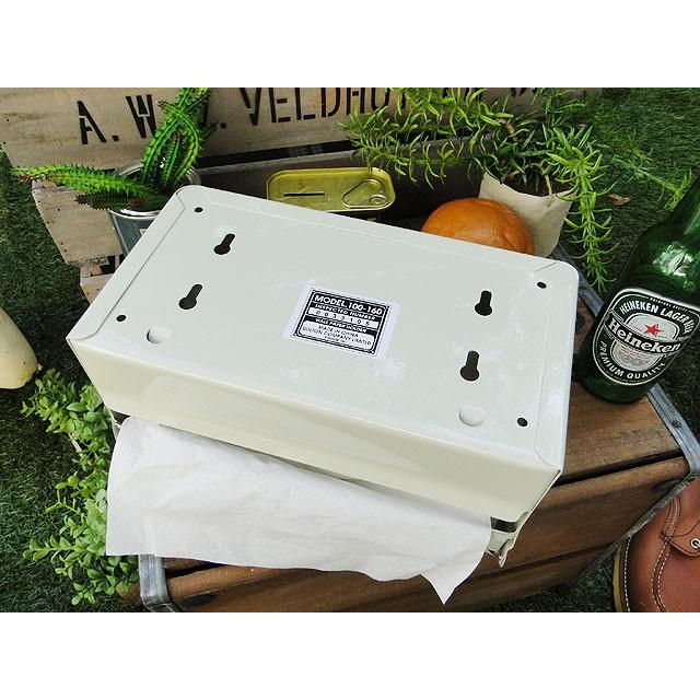 ダルトン　ティッシュディスペンサー　（アイボリー）　■　アメリカ雑貨　アメリカン雑貨　DULTON　ティッシュケース　ティッシュボックス | DULTON | 07