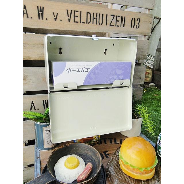 ダルトン　ティッシュディスペンサー　（アイボリー）　■　アメリカ雑貨　アメリカン雑貨　DULTON　ティッシュケース　ティッシュボックス | DULTON | 08