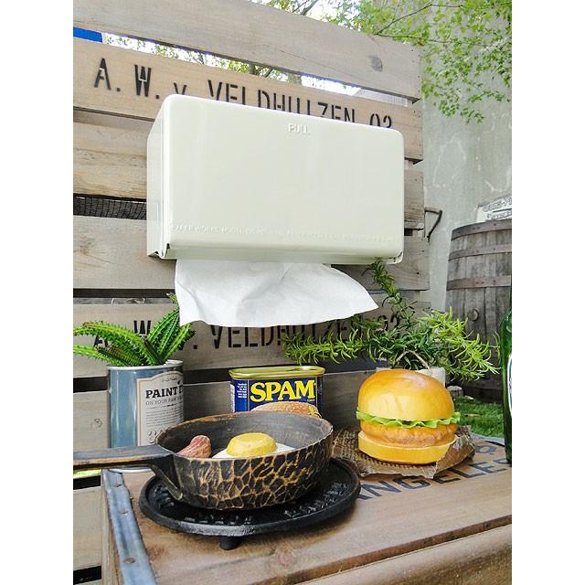 ダルトン　ティッシュディスペンサー　（アイボリー）　■　アメリカ雑貨　アメリカン雑貨　DULTON　ティッシュケース　ティッシュボックス | DULTON | 09