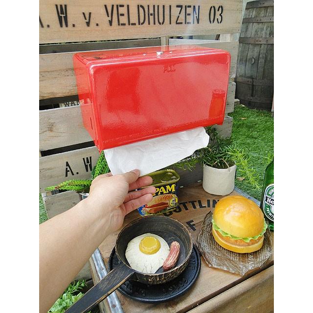 ダルトン　ティッシュディスペンサー　（レッド）　■　アメリカ雑貨　アメリカン雑貨　DULTON　ティッシュケース　ティッシュボックス | DULTON | 04
