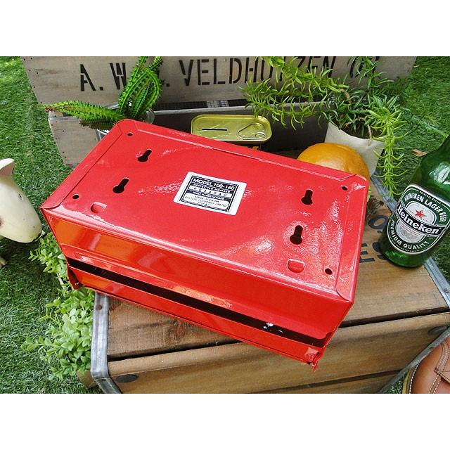 ダルトン　ティッシュディスペンサー　（レッド）　■　アメリカ雑貨　アメリカン雑貨　DULTON　ティッシュケース　ティッシュボックス | DULTON | 07