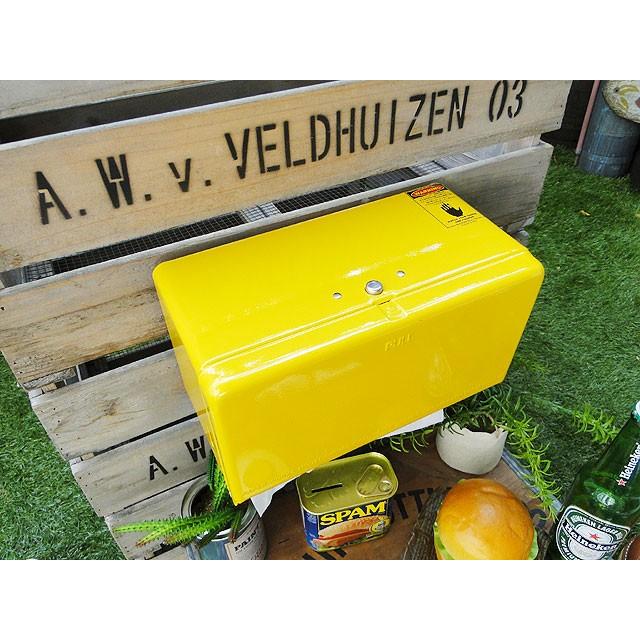 ダルトン　ティッシュディスペンサー　（イエロー）　■　アメリカ雑貨　アメリカン雑貨　DULTON　ティッシュケース　ティッシュボックス | DULTON | 01