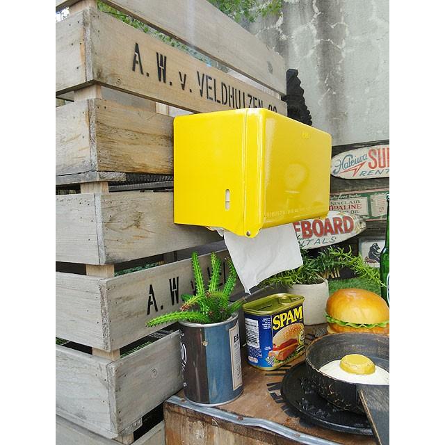 ダルトン　ティッシュディスペンサー　（イエロー）　■　アメリカ雑貨　アメリカン雑貨　DULTON　ティッシュケース　ティッシュボックス | DULTON | 02