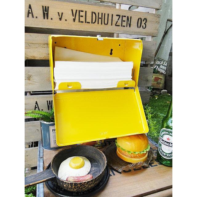 ダルトン　ティッシュディスペンサー　（イエロー）　■　アメリカ雑貨　アメリカン雑貨　DULTON　ティッシュケース　ティッシュボックス | DULTON | 04