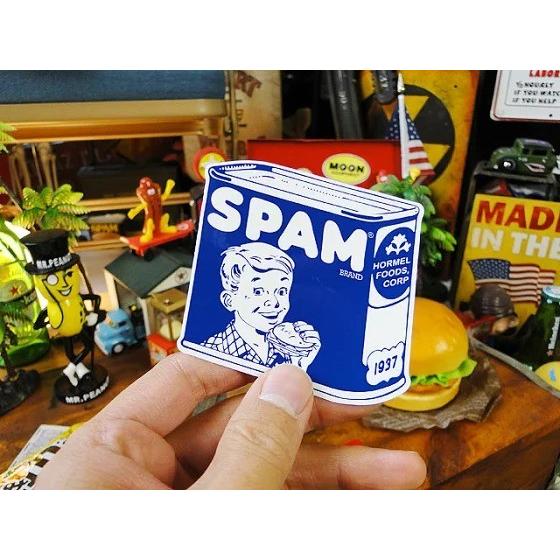スパム　オフィシャルステッカー　（スパムオールド）　■ アメリカン雑貨 アメリカ雑貨 |  | 01