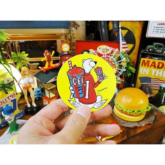 アイシー　オフィシャルステッカー　（アイシーベアー）　■ アメリカン雑貨 アメリカ雑貨 |  | 02