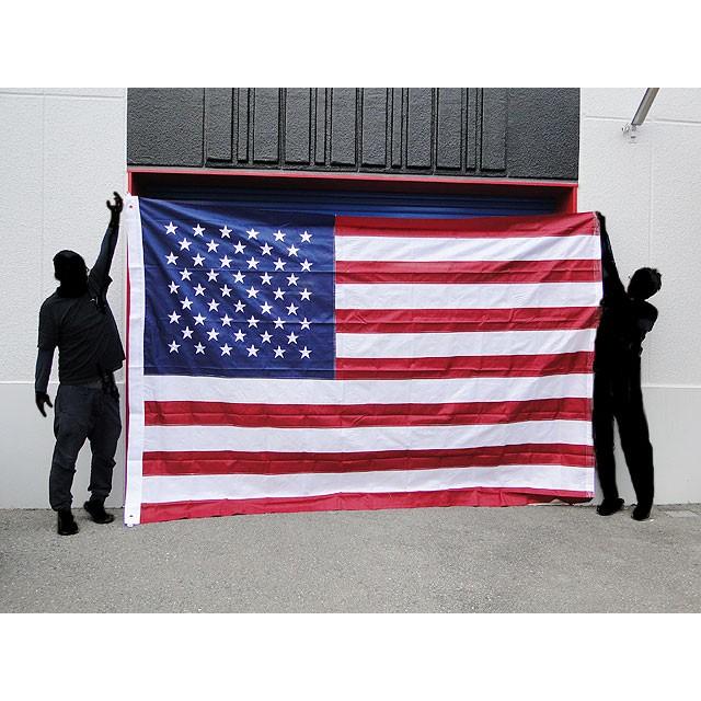 ちょっとリッチバージョンの星条旗 360cm超超ビッグサイズフラッグ ■ アメリカ雑貨 アメリカン雑貨 アメリカ国旗 旗