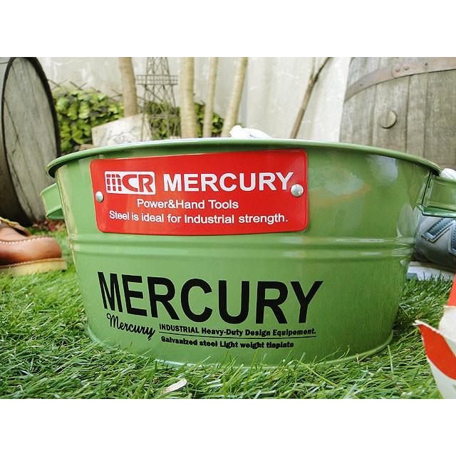 マーキュリー　タブバケツ　（カーキ）　■ アメリカン雑貨 アメリカ雑貨　MERCURY　雑貨　鉢カバー　収納　アウトドア　男前 | MERCURY | 02