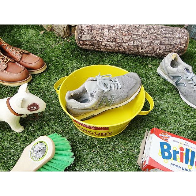 マーキュリー　タブバケツ　（イエロー）　■　アメリカン雑貨　アメリカ雑貨　MERCURY　雑貨　鉢カバー　収納　アウトドア　男前 | MERCURY | 01