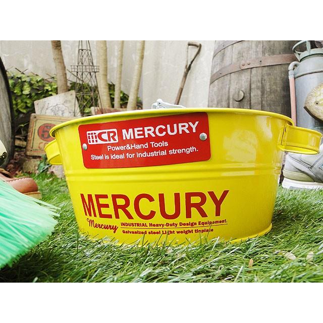 マーキュリー　タブバケツ　（イエロー）　■　アメリカン雑貨　アメリカ雑貨　MERCURY　雑貨　鉢カバー　収納　アウトドア　男前 | MERCURY | 02
