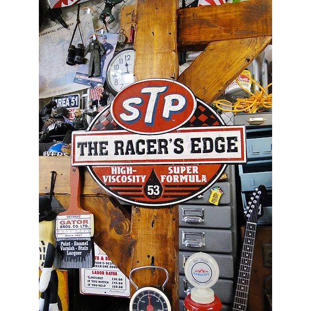 STP　エンボスティンサイン　（ザ　レーサー）　アメリカ雑貨　アメリカン雑貨 |  | 01