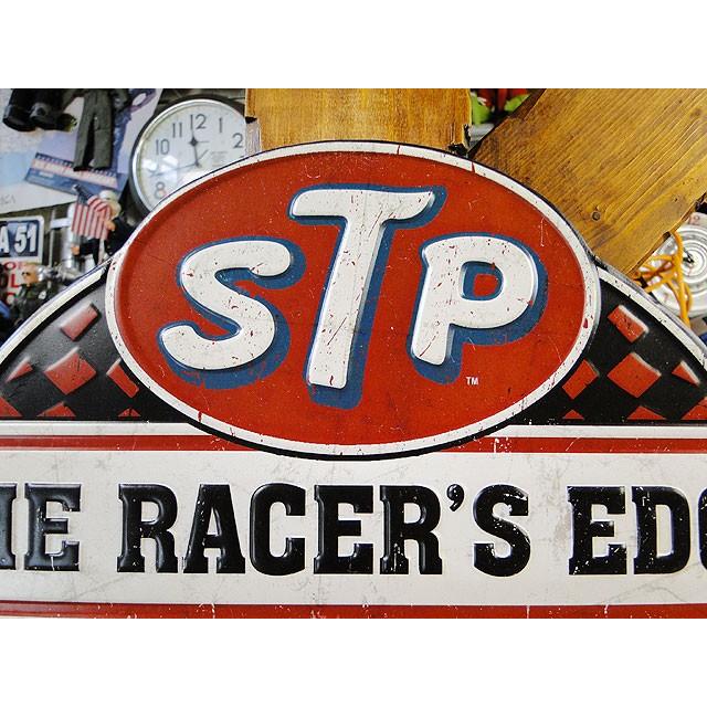STP　エンボスティンサイン　（ザ　レーサー）　アメリカ雑貨　アメリカン雑貨 |  | 02