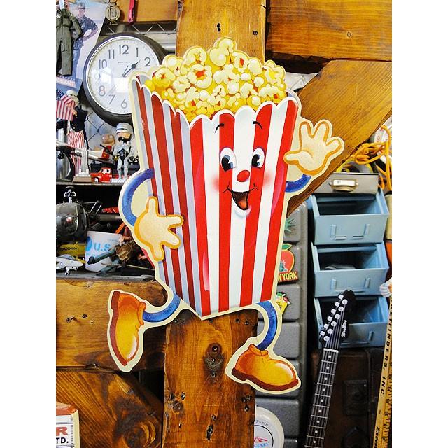 ポップコーンマン　エンボスティンサイン　アメリカ雑貨　アメリカン雑貨 爆買 | 