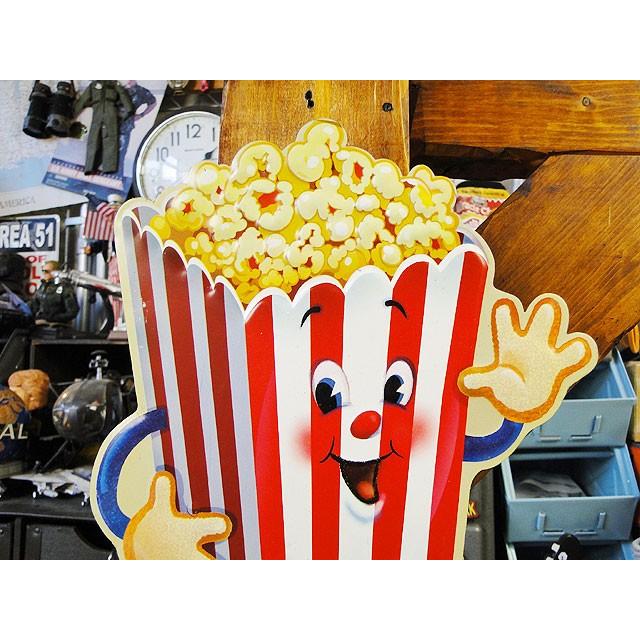 ポップコーンマン　エンボスティンサイン　アメリカ雑貨　アメリカン雑貨 爆買 |  | 02