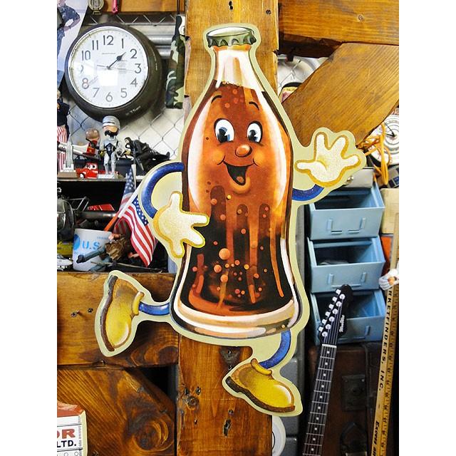 コーラマン　エンボスティンサイン　アメリカ雑貨　アメリカン雑貨 爆買 | 