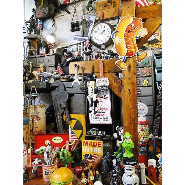 ホットドッグマン　エンボスティンサイン　アメリカ雑貨　アメリカン雑貨 爆買 |  | 01