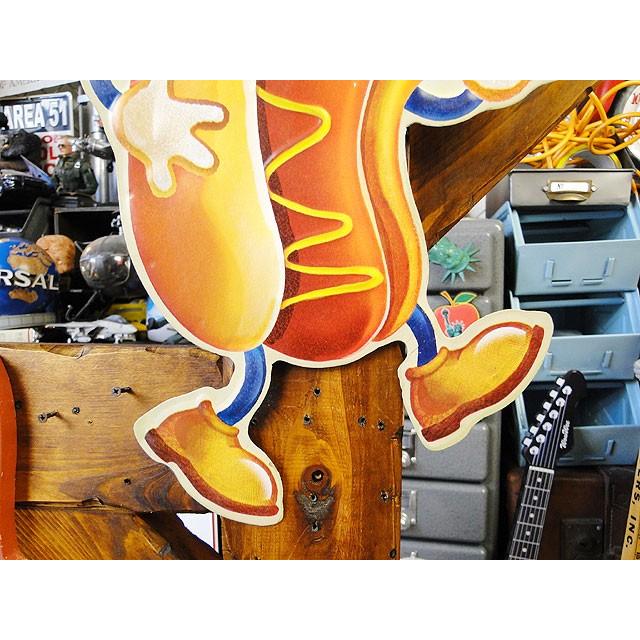 ホットドッグマン　エンボスティンサイン　アメリカ雑貨　アメリカン雑貨 爆買 |  | 05