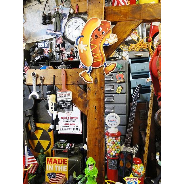 ホットドッグマン　エンボスティンサイン　アメリカ雑貨　アメリカン雑貨 爆買 |  | 06