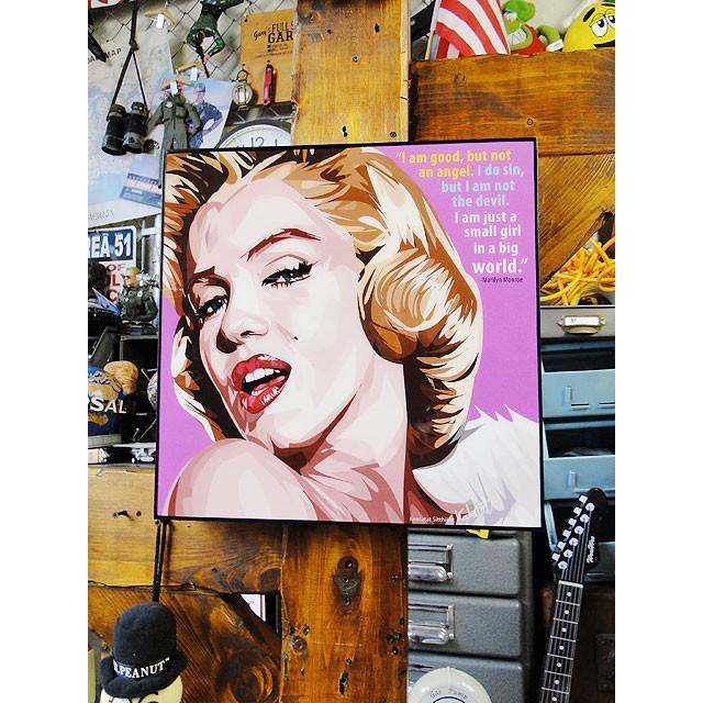 マリリン・モンロー　ポップアートフレーム　（エキゾチック）　■　アメリカン雑貨　アメリカ雑貨　パネル　ポスター |  | 03